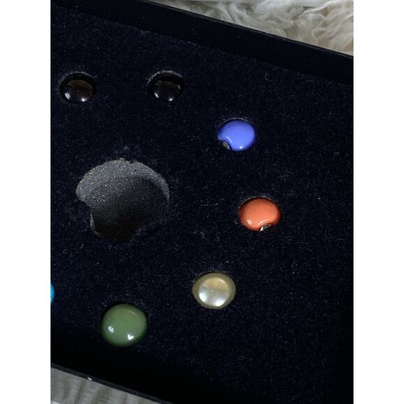 VTG JOAN RIVERS CLASSICS BABY BEE BROOCH/PIN SET/10 INTERCHANGABLE BEADS! J55999 - Picture 7 of 9